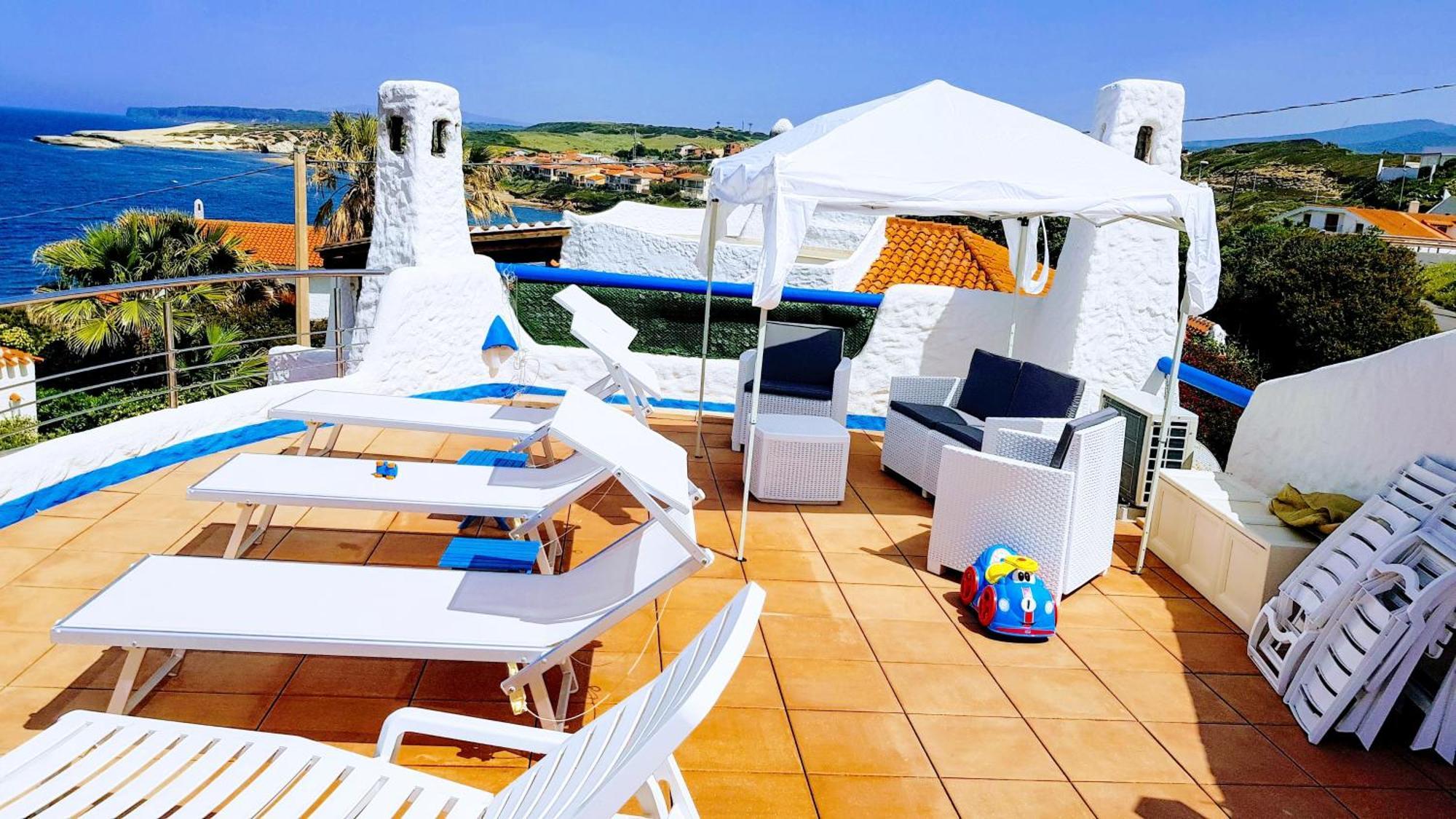 Villa Manuela Sul Mare С'Аркитту-Кульери Экстерьер фото